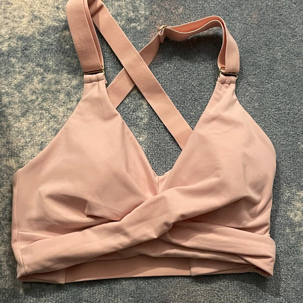Buffbunny Candy Wrap Bra - Blush - Small